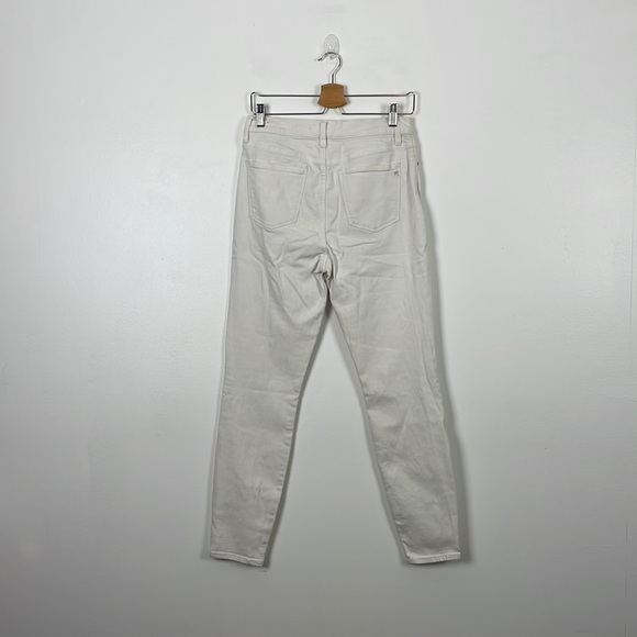Madewell high rise skinny jeans women 5 pocket white denim pants Size 29 - Picture 4 of 8